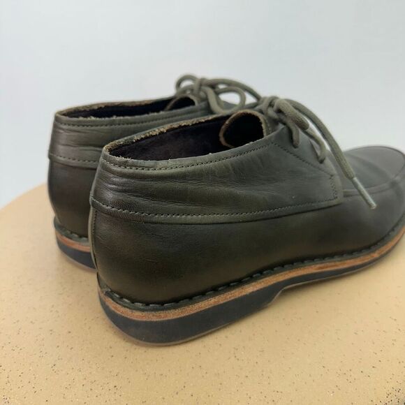 Cole Haan Men’s Oswego II Eye Olive Green Leather Lace Up Chukka Boot main image 2
